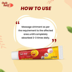 Leeford Quik Relif Herbal Ointment 15g Leeford Quik Relif Herbal Ointment 15g