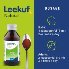 Leeford Leekuf Natural Cough Syrup 100ml Leeford Leekuf Natural Cough Syrup 100ml