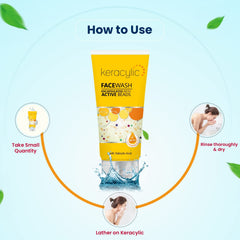Leeford Keracylic with encapsulated Active Beads Facewash 70g Leeford Keracylic with encapsulated Active Beads Facewash 70g
