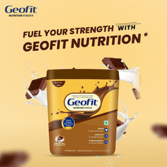 Leeford Geofit Chocolate Flavoured Protein Nutrition Powder 250g Leeford Geofit Chocolate Flavoured Protein Nutrition Powder 250g