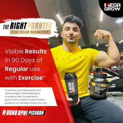 Leeford Megagrow Mass Gainer Milk Chocolate Flavour With Shaker Powder 1 Kg Leeford Megagrow Mass Gainer Milk Chocolate Flavour With Shaker Powder 1 Kg