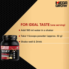 Leeford Megagrow Isolate Whey Protein Powder Vanilla Flavored With Shaker 1 Kg Leeford Megagrow Isolate Whey Protein Powder Vanilla Flavored With Shaker 1 Kg