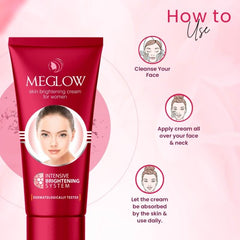 Leeford Meglow Skin Brightening Cream For Women Leeford Meglow Skin Brightening Cream For Women