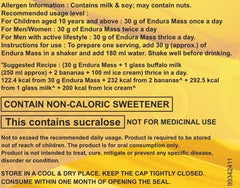 Endura Mass Ayurvedic Weight Gainer Banana,Chocolate & Vanilla Flavour Powder Endura Mass Ayurvedic Weight Gainer Banana,Chocolate & Vanilla Flavour Powder