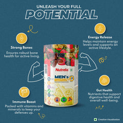 Patanjali Nutrela Men's Superfood Powder Vanilla 400gm Patanjali Nutrela Men's Superfood Powder Vanilla 400gm
