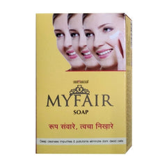 My Fair Fairness Brightness & whitening Aloe Vera Face Soap 4 x 75g My Fair Fairness Brightness & whitening Aloe Vera Face Soap 4 x 75g