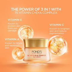 POND'S Bright Beauty 1% Vit C+E+A Gel Crème 50g POND'S Bright Beauty 1% Vit C+E+A Gel Crème 50g