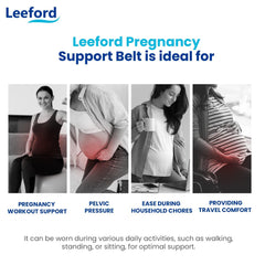 Leeford Maternity Belt For Pregnant Women Color Random Leeford Maternity Belt For Pregnant Women Color Random