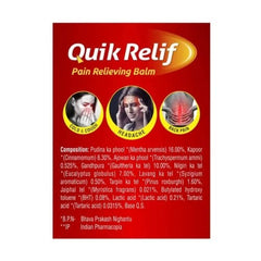 Leeford Quik Relif Balm 10ml Leeford Quik Relif Balm 10ml