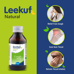 Leeford Leekuf Natural Cough Syrup 100ml Leeford Leekuf Natural Cough Syrup 100ml