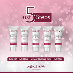Leeford Meglow Sparkling Diamond Facial Kit 105g Leeford Meglow Sparkling Diamond Facial Kit 105g
