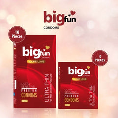 Leeford Bigfun Ultra Thin Condom 10 Piece Leeford Bigfun Ultra Thin Condom 10 Piece