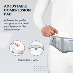 Leeford Hernia Belt Color Beige Ya Grey Leeford Hernia Belt Color Beige Ya Grey