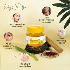 Leeford Meglow Aloevera Gel With Kesar & Chandan 100g Leeford Meglow Aloevera Gel With Kesar & Chandan 100g