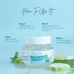 Leeford Meglow Aloevera Skin Gel 100g Leeford Meglow Aloevera Skin Gel 100g