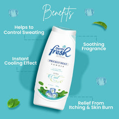 Leeford Dermi Fresh Prickly Heat Powder Jasmine,Sandal,Extra Cool,Lavender,Rose and Lemon Fragrance Leeford Dermi Fresh Prickly Heat Powder Jasmine,Sandal,Extra Cool,Lavender,Rose and Lemon Fragrance