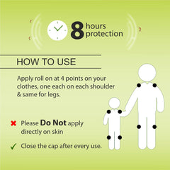 2 X Leeford Mosq Away Anti Mosquito Repellent Roll On 10ml 2 X Leeford Mosq Away Anti Mosquito Repellent Roll On 10ml