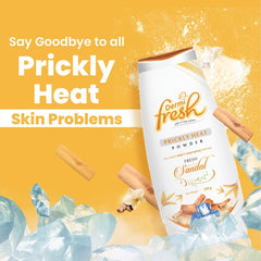 Leeford Dermi Fresh Prickly Heat Powder Jasmine,Sandal,Extra Cool,Lavender,Rose and Lemon Fragrance Leeford Dermi Fresh Prickly Heat Powder Jasmine,Sandal,Extra Cool,Lavender,Rose and Lemon Fragrance