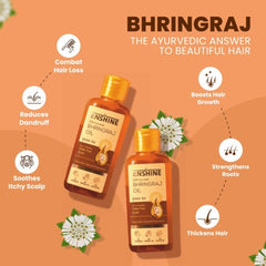 Leeford 100% Ayurvedic Enshine Bhringraj Hair Oil 60ml Leeford 100% Ayurvedic Enshine Bhringraj Hair Oil 60ml