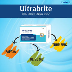 Leeford Ultrabrite Hautaufhellende Seife, Stück 75 g Leeford Ultrabrite Hautaufhellende Seife, Stück 75 g