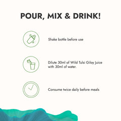 Kapiva Wild Tulsi Giloy Juice 1 Litre Kapiva Wild Tulsi Giloy Juice 1 Litre