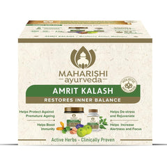 Maharishi Ayurveda Amrit Kalash For Perfect Health 600G Nectar Paste & 60 Ambrosia Tablet Dual Pack Maharishi Ayurveda Amrit Kalash For Perfect Health 600G Nectar Paste & 60 Ambrosia Tablet Dual Pack