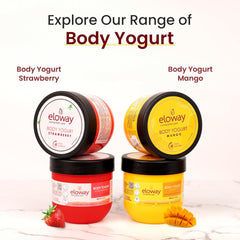 Leeford Eloway Body Yogurt Strawberry 200ml Leeford Eloway Body Yogurt Strawberry 200ml