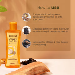 Leeford Enshine Onion Hair Oil 100ml Leeford Enshine Onion Hair Oil 100ml