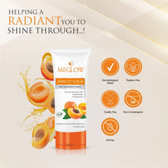 Leeford Meglow Apricot Scrub 70g Leeford Meglow Apricot Scrub 70g