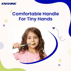 Leeford Enshine For 12+ Months Babies Tongue Cleaner Easy Grip Multi Colors Soft Toothbrush Leeford Enshine For 12+ Months Babies Tongue Cleaner Easy Grip Multi Colors Soft Toothbrush