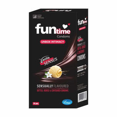 Leeford Funtime Vanilla Flavored Condom 10 Piece Leeford Funtime Vanilla Flavored Condom 10 Piece