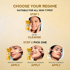 Pond's Detan For Tan Removal in Just 7 Days Contains Vitamin C Niacinamide Facewash 100gm Pond's Detan For Tan Removal in Just 7 Days Contains Vitamin C Niacinamide Facewash 100gm