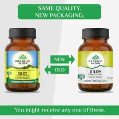 Organic India Giloy for Powerful Immunity Boost & Gut Health Capsule Organic India Giloy for Powerful Immunity Boost & Gut Health Capsule