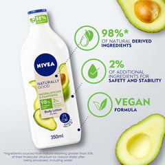 Nivea Naturally Good Natural Avocado Pampering Body Lotion Nivea Naturally Good Natural Avocado Pampering Body Lotion