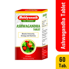 Baidyanath Ayurvedic (Jhansi) Ashwagandha 60 Tablets Baidyanath Ayurvedic (Jhansi) Ashwagandha 60 Tablets