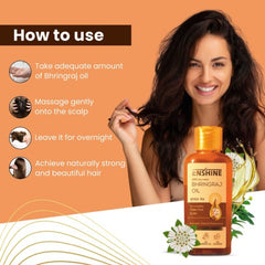 Leeford 100% Ayurvedic Enshine Bhringraj Hair Oil 60ml Leeford 100% Ayurvedic Enshine Bhringraj Hair Oil 60ml