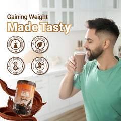 Patanjali Nutrela Weight Gain Chocolate Flavor Powder Patanjali Nutrela Weight Gain Chocolate Flavor Powder