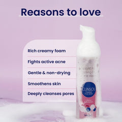 Leeford Clinsol Foaming Facewash 60ml Leeford Clinsol Foaming Facewash 60ml