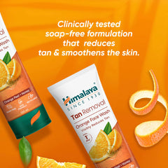 Himalaya Tan Removal Orange Face Wash Himalaya Tan Removal Orange Face Wash