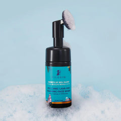 Pilgrim Cosmetics Volcanic Lava Ash Foaming Face Wash w/ Brush 120ml Pilgrim Cosmetics Volcanic Lava Ash Foaming Face Wash w/ Brush 120ml