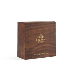 Organic India Wooden Gift Box 60 Teabags Organic India Wooden Gift Box 60 Teabags
