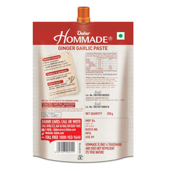 Dabur Hommade Ginger Garlic Paste 200g Dabur Hommade Ginger Garlic Paste 200g