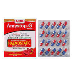 Aimil Ayurvedic Amystop G 20 Capsule Aimil Ayurvedic Amystop G 20 Capsule