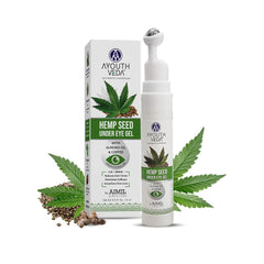 Aimil Ayouthveda Cosmetics Hemp Seed Under Eye Gel 15ml Aimil Ayouthveda Cosmetics Hemp Seed Under Eye Gel 15ml