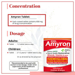Aimil Ayurvedic Amyron Multivitamins Tablet & Syrup Aimil Ayurvedic Amyron Multivitamins Tablet & Syrup