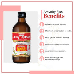 Aimil Ayurvedic Amynity Plus Immune Support Liquid Sugar Free & Drops Aimil Ayurvedic Amynity Plus Immune Support Liquid Sugar Free & Drops