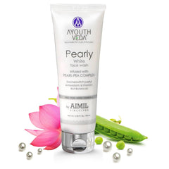 Aimil Ayouthveda Cosmetics Pearly White Facewash 100ml Aimil Ayouthveda Cosmetics Pearly White Facewash 100ml