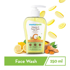 Mamaearth Vitamin C Face Wash With Vitamin C and Turmeric For Skin Illumination Mamaearth Vitamin C Face Wash With Vitamin C and Turmeric For Skin Illumination