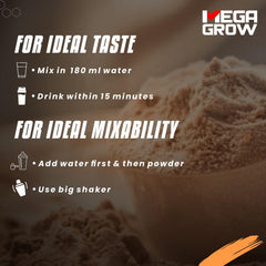 Leeford Megagrow Isolate Whey Protein Powder Vanilla Flavored With Shaker 1 Kg Leeford Megagrow Isolate Whey Protein Powder Vanilla Flavored With Shaker 1 Kg