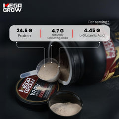 Leeford Megagrow Isolate Whey Protein Powder Chocolate Flavor With Shaker Powder 1 Kg Leeford Megagrow Isolate Whey Protein Powder Chocolate Flavor With Shaker Powder 1 Kg